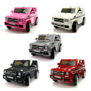 Mercedes G65 AMG 12V Kids Ride-on Car With Parent R/C MP3 LED Headlights