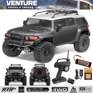 HPI 116558 1/10 Venture Crawler FJ Cruiser 4WD RTR Gray w/ Radio /Battery / Chgr