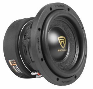 Rockville W65K9D4 6.5" 1000w Car Audio Subwoofer Dual 4-Ohm Sub CEA Compliant