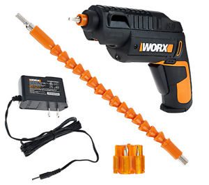 WORX WX254L.6 SD Semi-Automatic Cordless Screw Driver with Extension and Bits