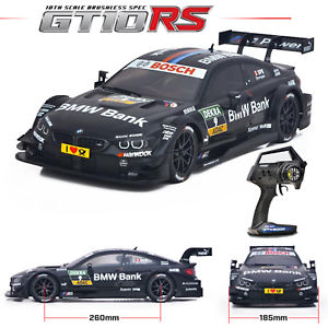 CARISMA 72068 GT10RS BRUSHLESS 1/10 4WD BMW M4 #9 BLACK DTM RTR