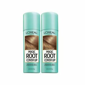 Loreal Paris Magic Root Cover Up Gray Concealer Hair Spray Dark