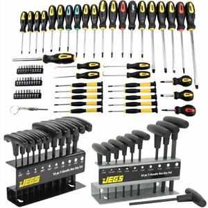 JEGS 80755K1 Ultimate Screwdriver & Hex Key Kit