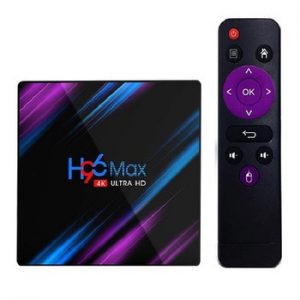 H96 MAX RK3318 9.0 Android TV Box 4GB RAM 64GB 32GB H.265 Media player 4K Google Voice Assistant Netflix Youtube H96MAX 2GB16GB