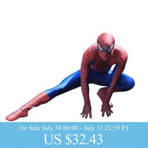 New Spiderman Costume 3D Printed Kids Adult Lycra Spandex Spider-man Costume For Halloween Mascot Cosplay