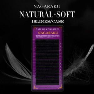 NAGARAKU 16Rows Faux mink individual eyelash lashes maquiagem cilios  for professionals soft mink eyelash extension