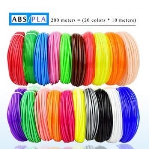 WEIYU 3 D 10 Or 200 Metre/Color 1.75 mm ABS/PLA Material 3D PLA Filament For 3D Pen Filament ABS Plastic 3D Pens Supplies Color