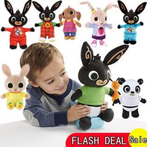 Genuine Bing Bunny Plush toy sula flop Hoppity Voosh pando bing coco plush doll peluche toys children birthday Christmas gifts