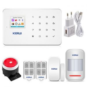 KERUI G18 Wireless Home GSM Security Alarm System DIY Kit APP Control With Auto Dial Motion Detector Sensor Burglar Alarm System