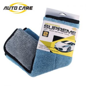 1pc 800gsm 45x38cm Microfiber Car Cleaning Cloth Super Thick Plush  Microfibre Detailing Wax Polishing Towel Car Care