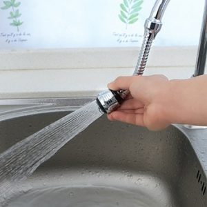 2 Modes 360 Rotatable Bubbler Water Saving High Pressure Nozzle Filter Tap Adapter Faucet Extender Bathroom Kitchen Accessories