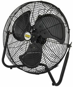 JEGS 81455 Shop Fan 20" Diameter 1350 RPM 3-Speed