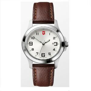 Victorinox Garrison Elegance Quartz Movement Silver Dial Men's Watch 26053.CB