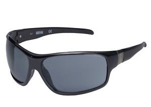 Kenneth Cole Reaction KC1141 2A Men's Black Smoke Lenses Sunglasses KC1141 02A