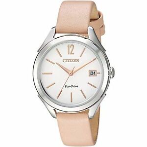 Citizen FE6140-03A Women's LTR White Eco-Drive Watch