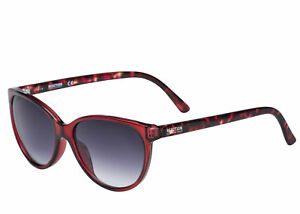 Kenneth Cole Reaction Women's Shiny Wine Smoke Lenses Sunglasses KC1271 69B
