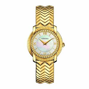 Versace VAM040016 Women's DV25 Gold-Tone Quartz Watch