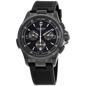 Victorinox Night Vision Quartz Movement Black Dial Men's Watch 241731