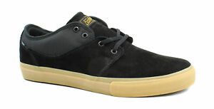 Globe Mens Mahalo Black Suede Skateboarding Casual Sneaker Shoes