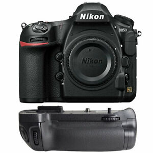 Nikon D850 45.7MP Digital SLR DSLR FX-format Camera Body +Battery Grip Kit New