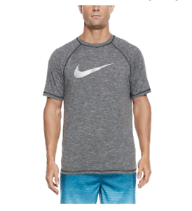 New Men's Nike Swim Hydroguard UV Core Athletic Gym Muscle Tee Top Shirt