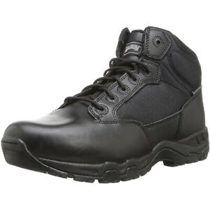 Magnum Mens 5" VIPER PRO 5 Side Zip SZ WP Black Police Army Combat Boots 5479