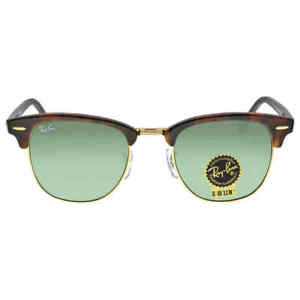 Ray-Ban Clubmaster Tortoise Arista 51mm Sunglasses RB3016 W0366 51-21