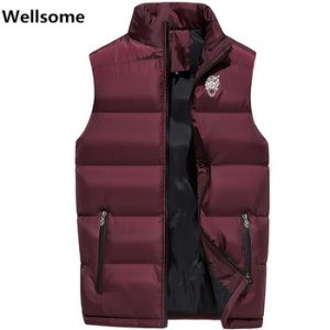 autumn and winter men vest warm waistcoat mens plus size 6XL men Sleeveless Jacket Winter Vests man outwear brand vest coat 7884