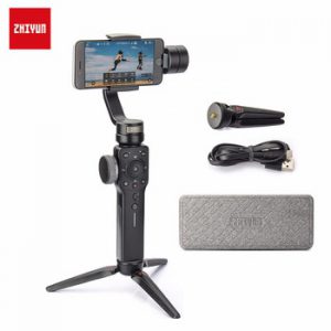 ZHIYUN Official Smooth 4 3-Axis Handheld Gimbal Portable Stabilizer Camera Mount for Smartphone Iphone Action Camera