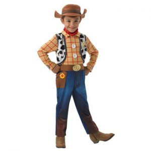 Hot Sale Boys Toy Story Woody Deluxe Children Fancy-dress Costume