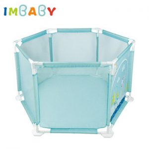 IMBABY Plastic Baby Playpens For Kids Baby Fence Pool Balls Children's Tent For Baby Safety Barriers For 0-36 Months Children