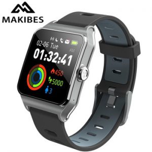 RU/ES in stock! Strava Makibes BR3 Men GPS Smart watches SmartBand IP68 Waterproof Fitness tracker for Phone huawei IOS watches