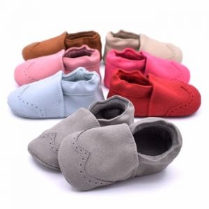 Autumn Baby Shoes Indoor Warm Toddler Nubuck Leather Shoes Infant Girl Boy Soft Sole Anti Slip Shoes Baby Moccasins First Walker