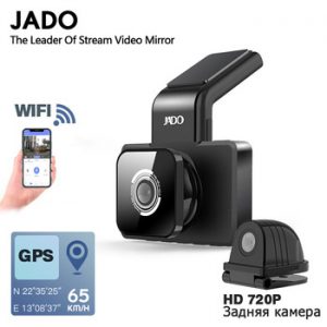 JADO D330 Car DVR Camera WIFI Speed N GPS coordinates 1080P HD Night Vision Dash Cam 24H Parking Monitor Dashcam