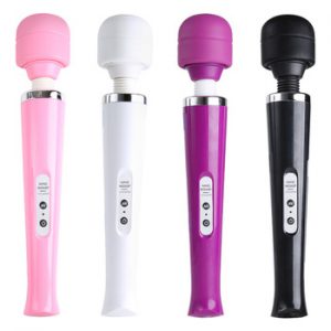 Magic Wand Massage Stick 10 Speed Body Massage USB Charge Waterproof Vibrating Neck Waist Massager Adult Toys for Women EU Plug