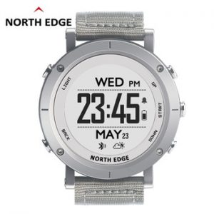 NORTHEDGE digital watches Men sports watch clock GPS Weather Altitude Barometer Thermometer Compass Heart Rate Dive hiking hours