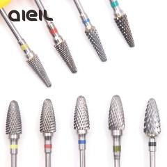 Tungsten Carbide Milling Cutter Burrs Nail Drill Bits Machine Nail Cutter Nail File Manicure For Manicure Nail Art Accessories