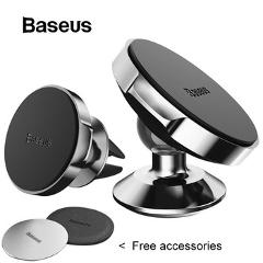 Baseus Magnetic Car Holder For Phone Universal Holder Mobile Cell Phone Holder Stand For Car Air Vent Mount GPS Car Phone Holder