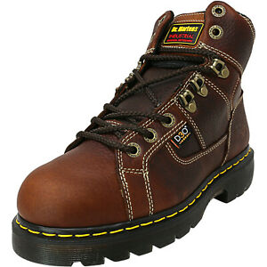 Dr. Martens Men's Ironbridgeim Mid-Top Leather Industrial and Construction Shoe