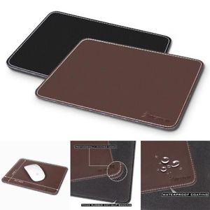 Leather Mouse Pad Antique Retro Classic Vintage PC Laptop Optical Mice Mat