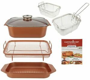 Copper Chef 7-piece 14-in-1 Wonder Cooker Cooking System Model K48188