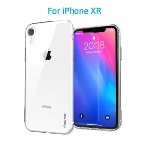 For Apple iPhone XR / XS Max Crystal Clear TPU Rubber Protective Candy Skin Case