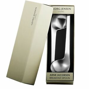 Georg Jensen Arne Jacobsen Stainless Steel Breakfast Spoon Set