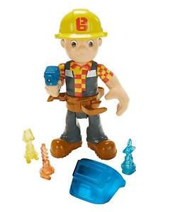 Bob the Builder Switch & Fix Fisher-Price Lights Sounds Drilling Tool Man CHOP