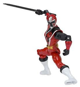 Power Rangers Ninja Steel Red Ranger 5" Mighty Morphin Action Figure Bandai CHOP