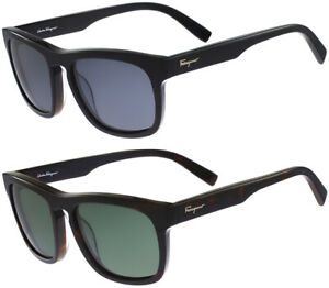 Salvatore Ferragamo Polarized Men's Classic Square Sunglasses - SF789SP