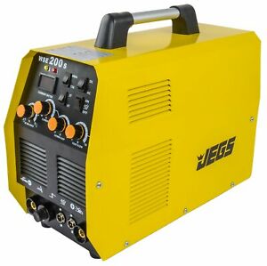 JEGS 81563 TIG and MMA 200 Welder Single Phase 220V AC/DC