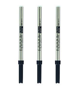 Cross Gel Rollerball Pen Refill (Black/Slim/3 Pack)