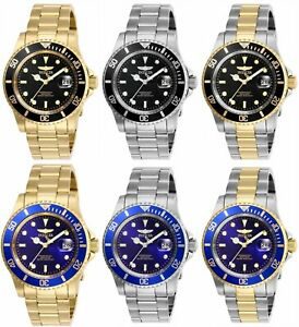 Invicta Men's Pro Diver Stainless Steel 40MM Watch- Choose Color (26970 - 26975)