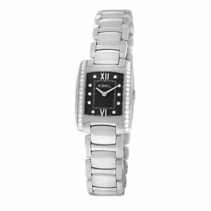 New Ladies' Ebel Brasilia 9976M2S Steel Diamond 23MM Quartz $5